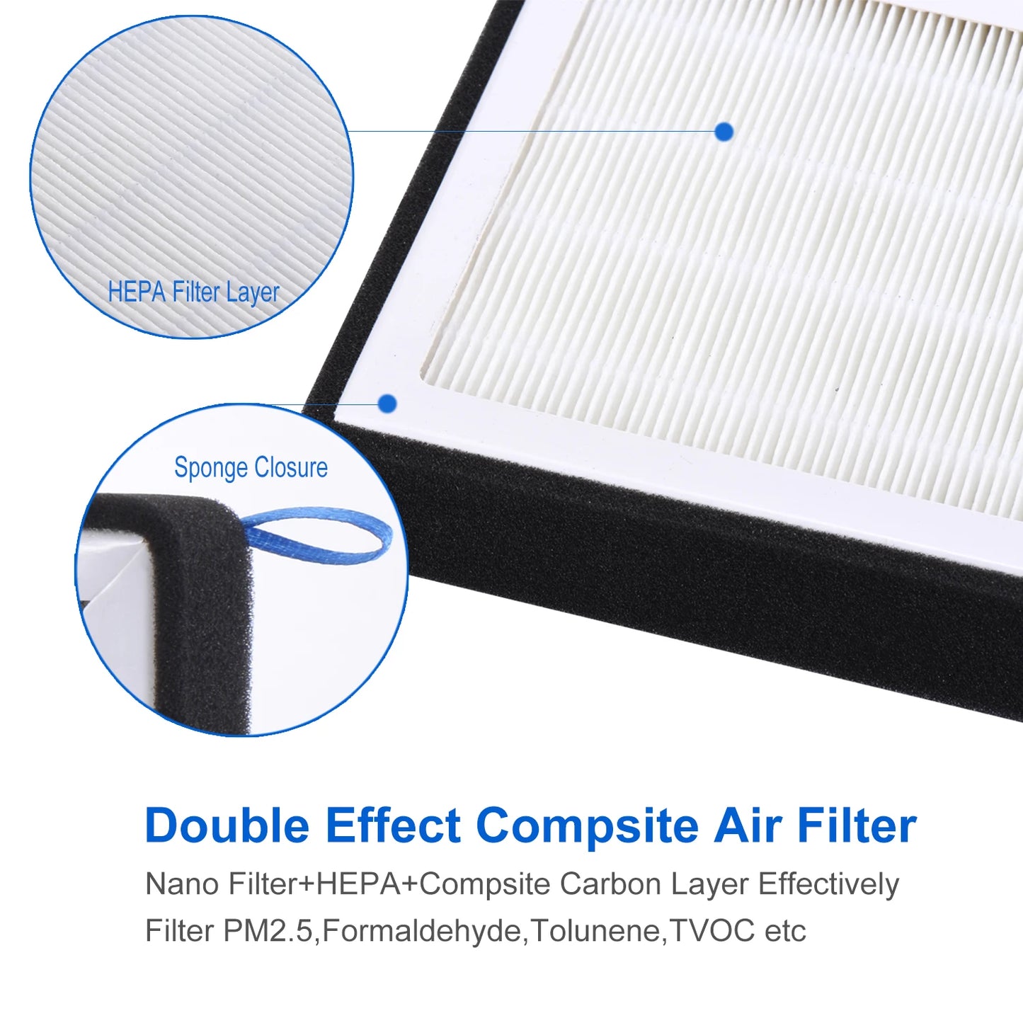 For Tesla Model 3 Model Y HEPA Activated Carbon Air Filter Auto Air Conditioner Filter Element Replacement Kit Cabin Air-Filters